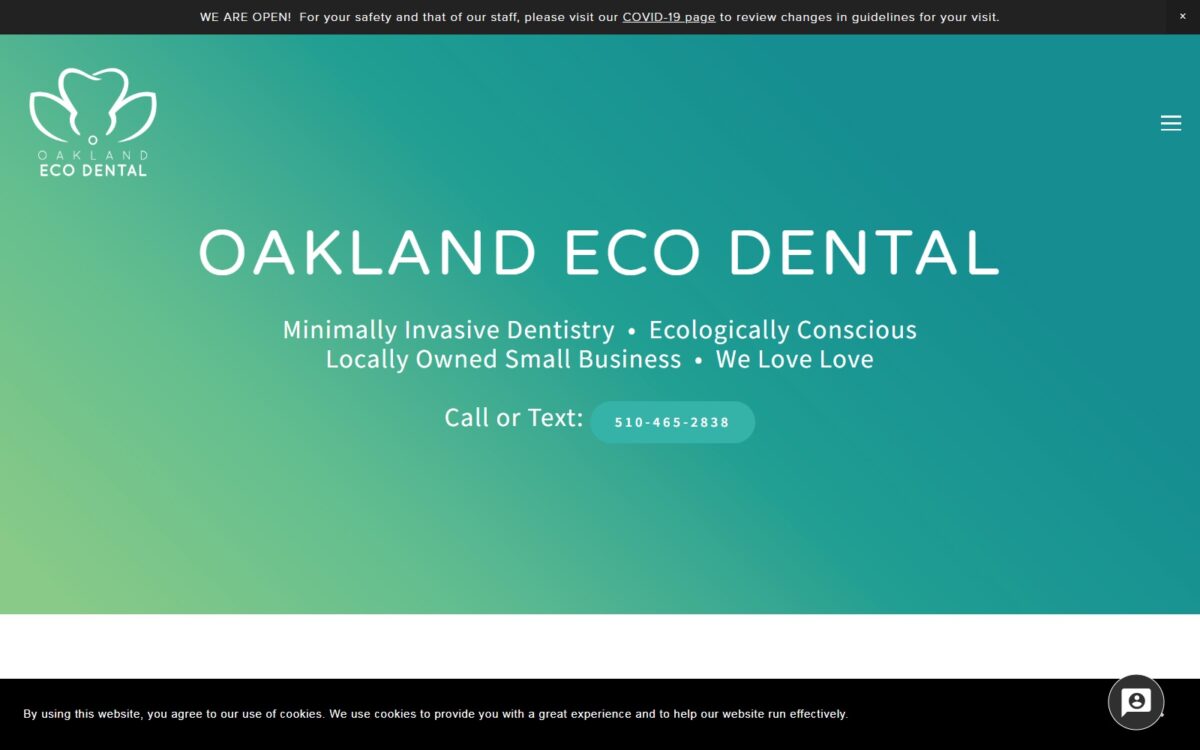 oaklandecodental.com screenshot