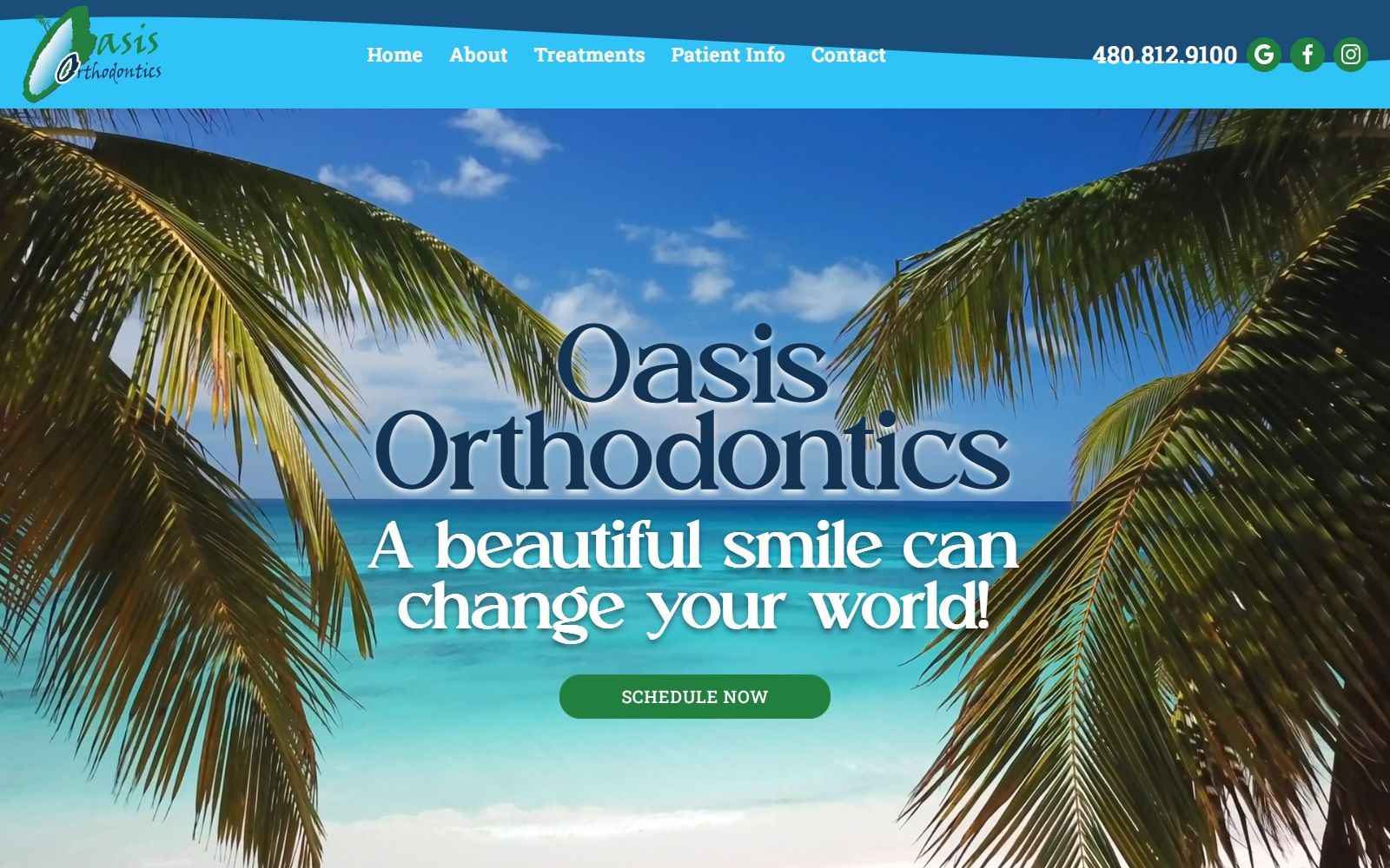 oasisortho.com screenshot