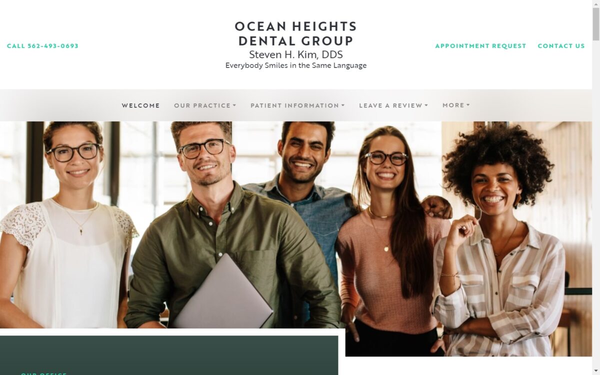 oceanheightsdentalgroup.com screenshot