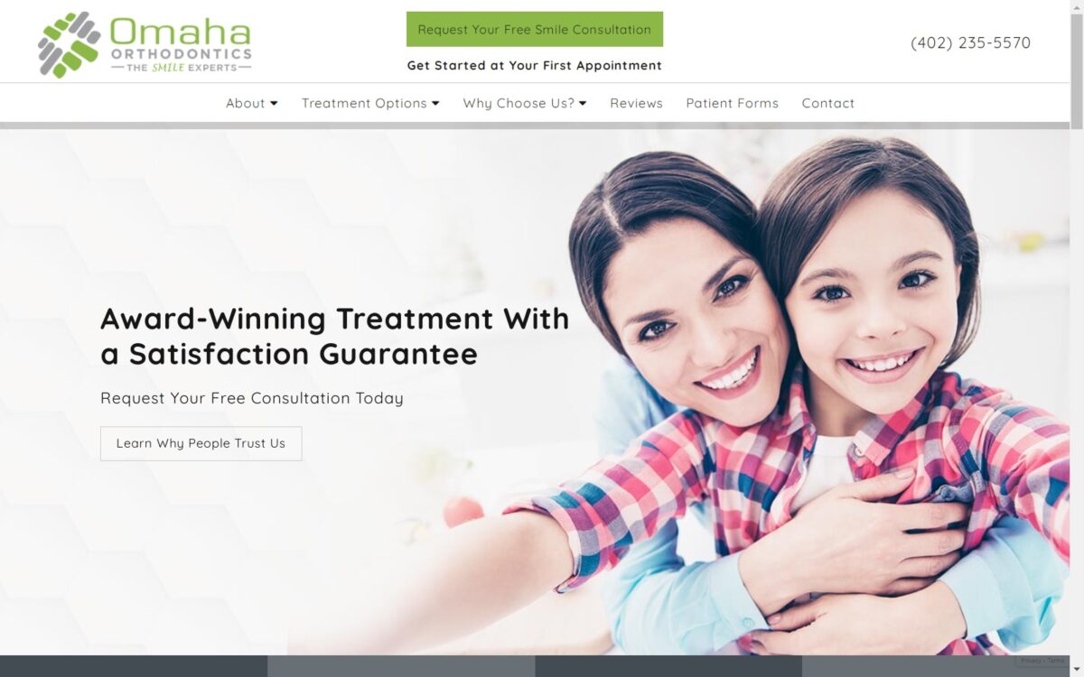 omahaorthodontics.com screenshot