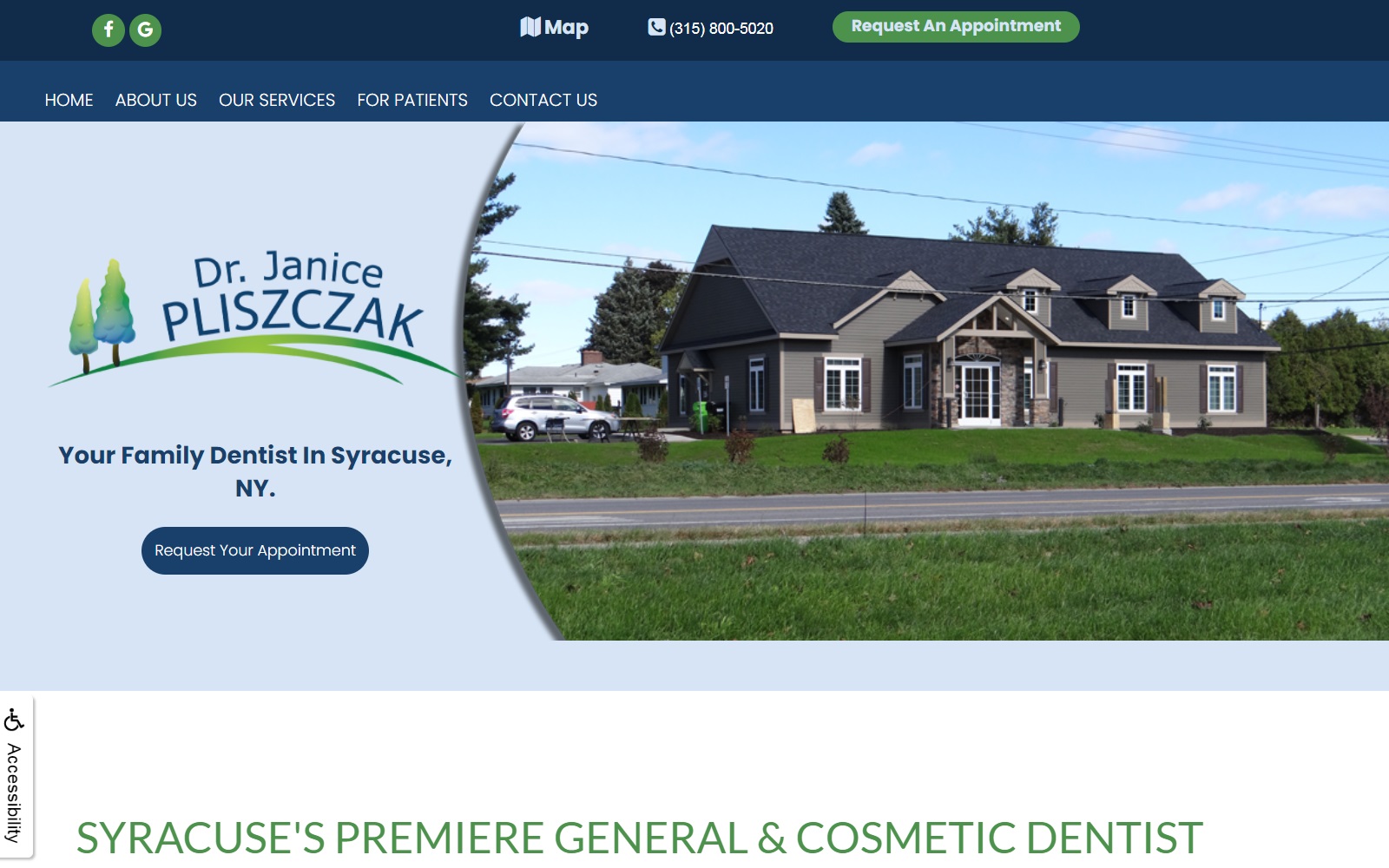 onondagahilldentist.com screenshot