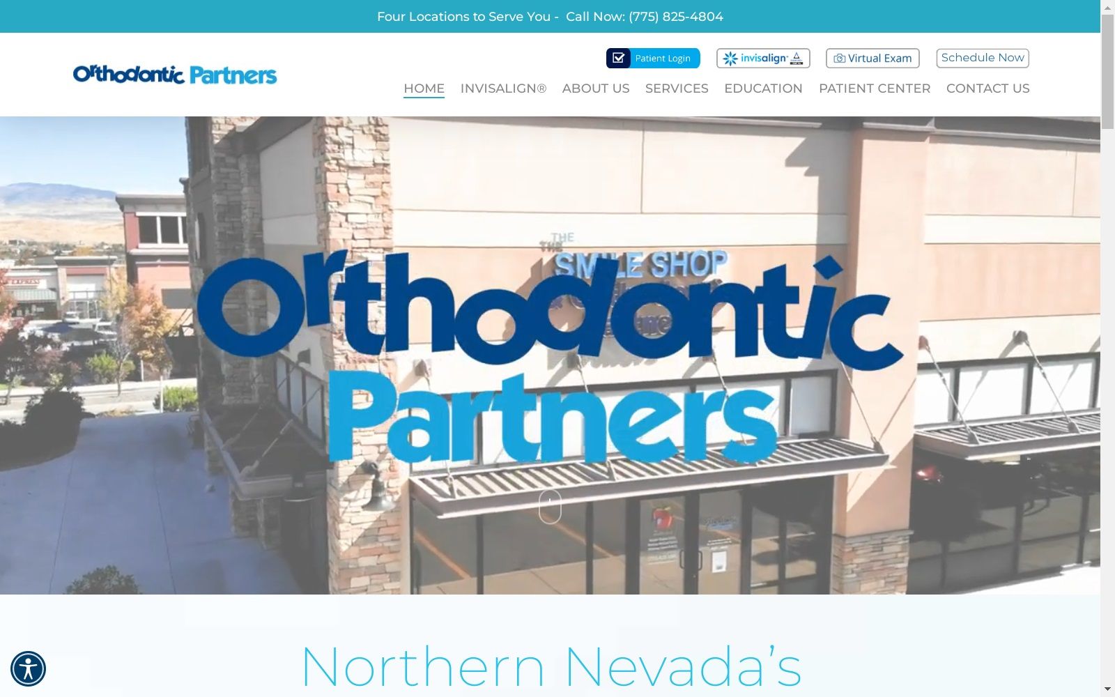 orthodonticpartners.net screenshot