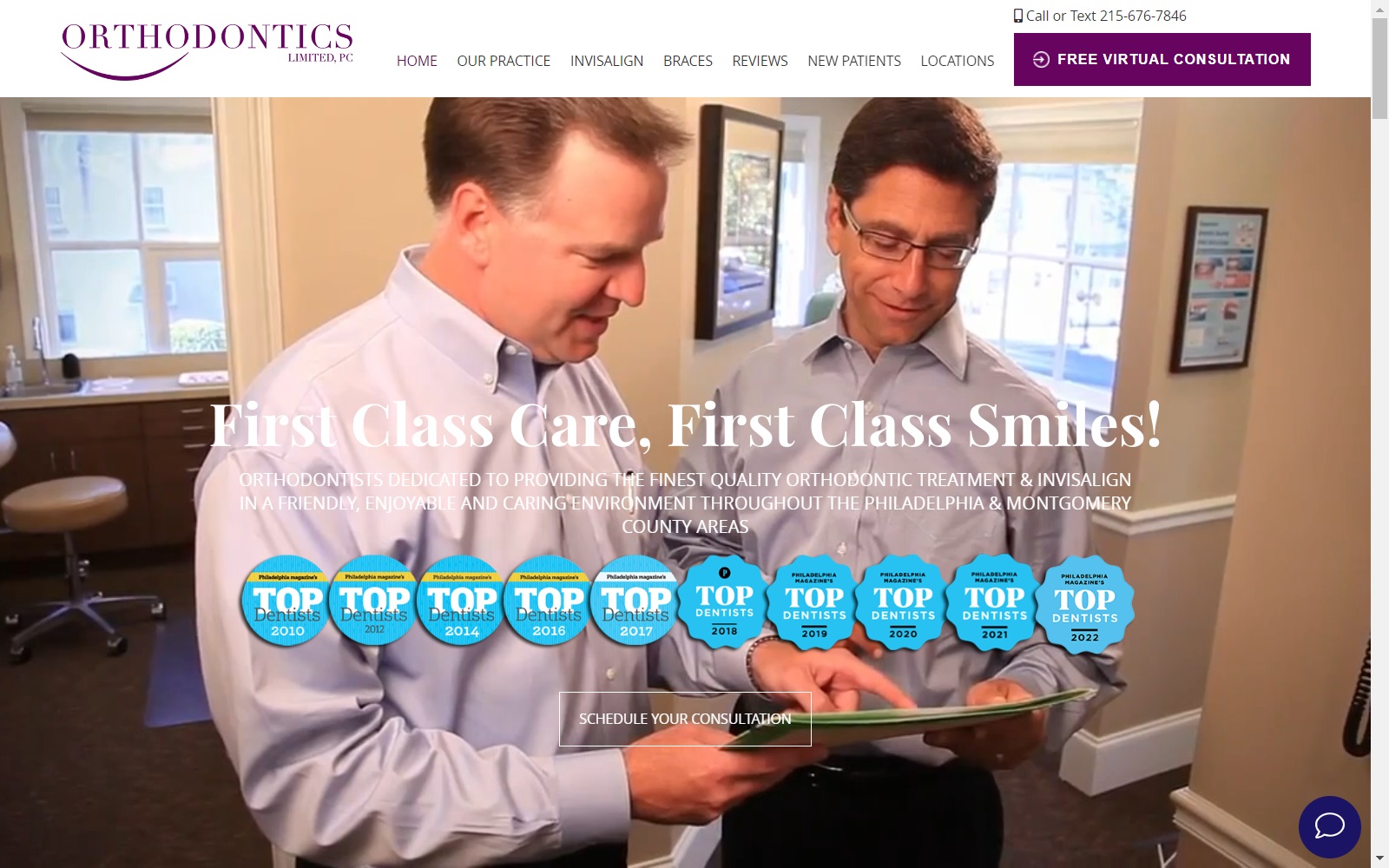 orthodonticslimited.com screenshot