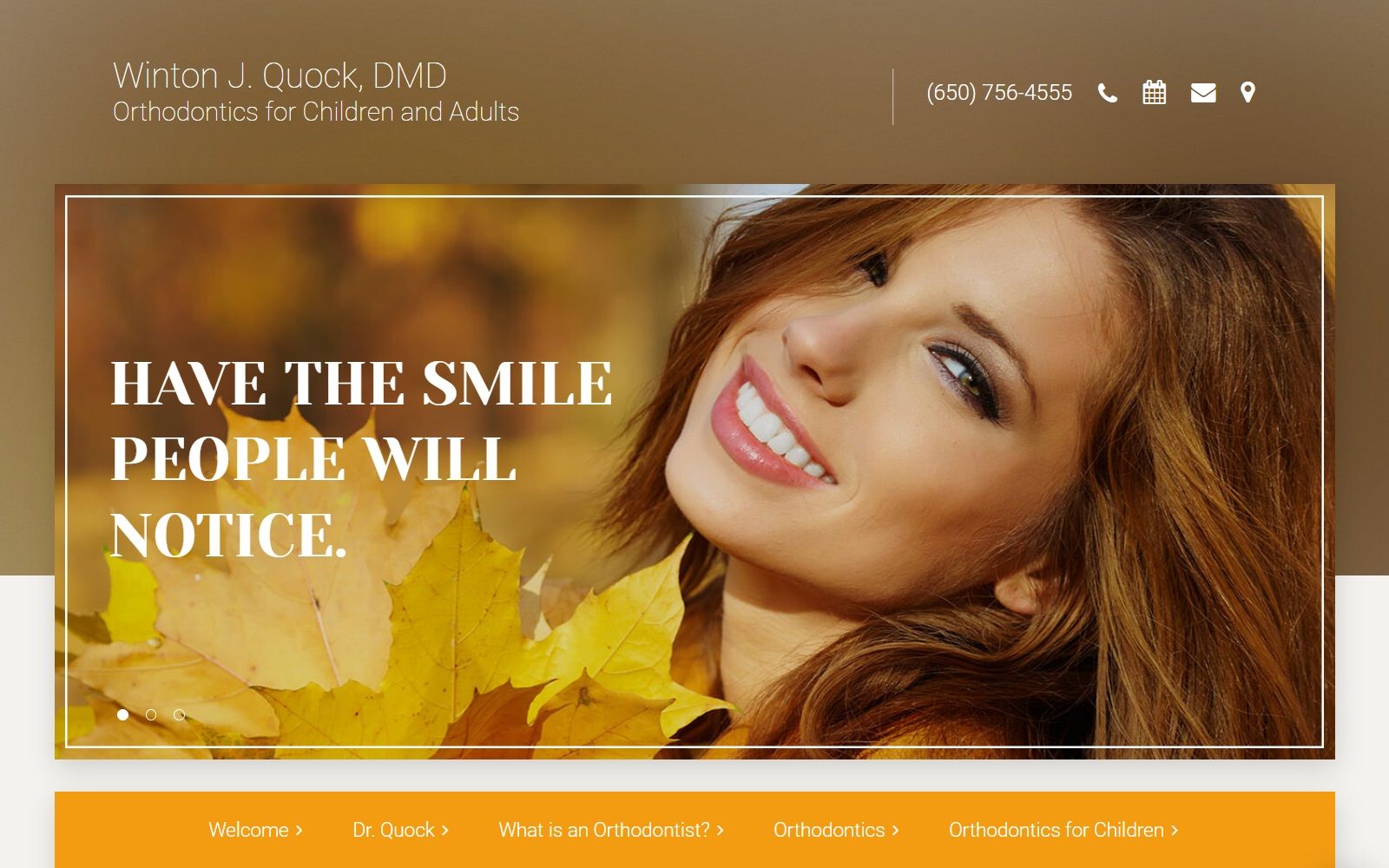 orthodontistdalycity.com screenshot