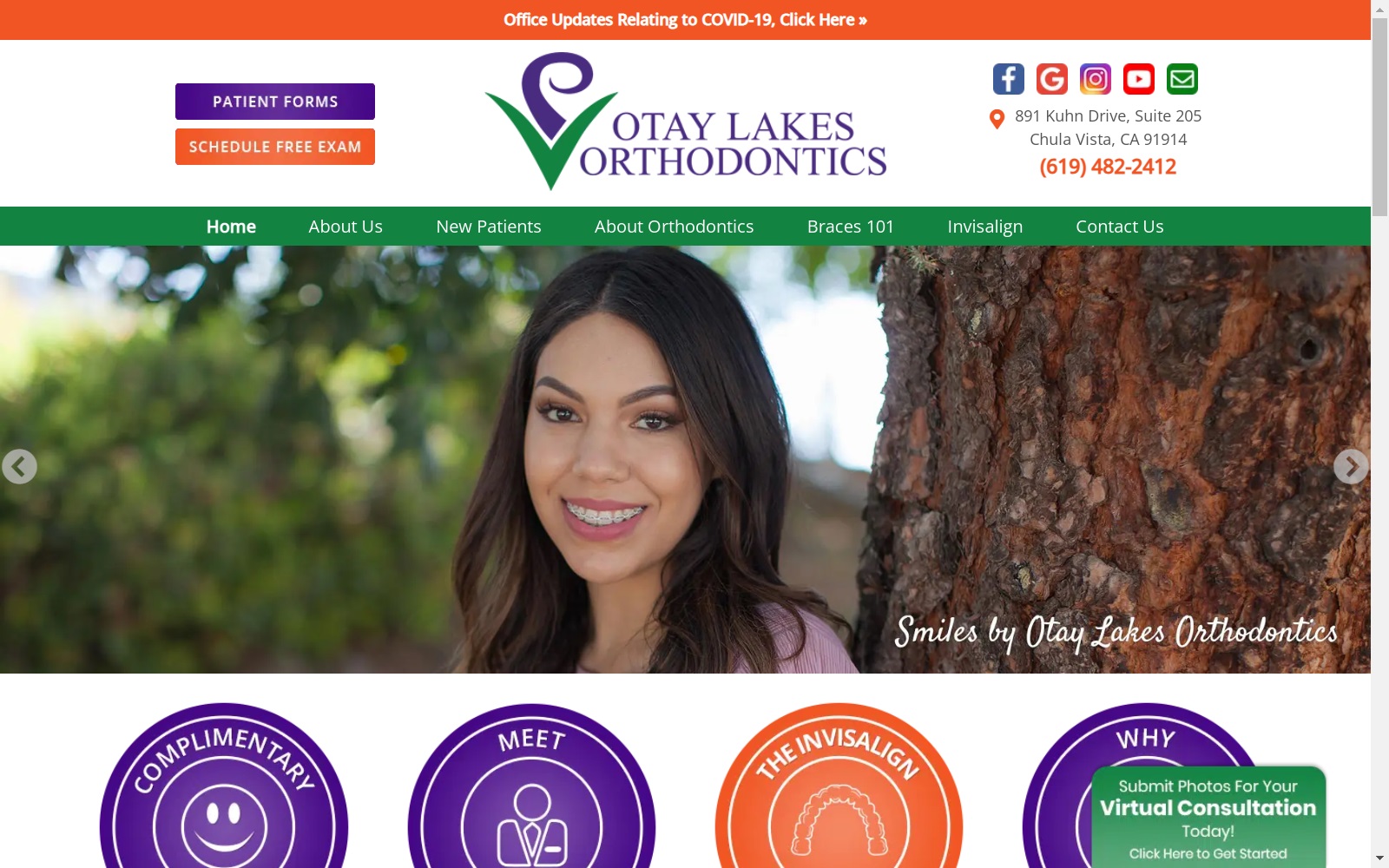 otaylakesorthodontics.com screenshot