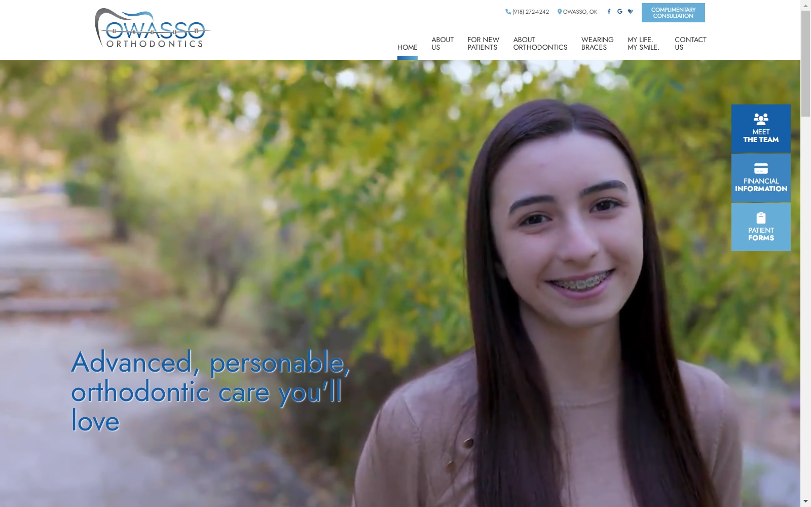 owassoorthodontics.com screenshot