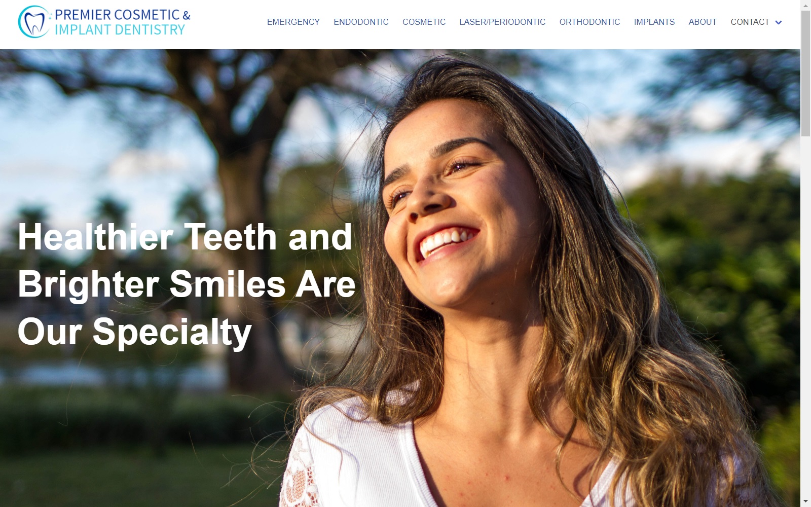 oysterbaydentists.com screenshot