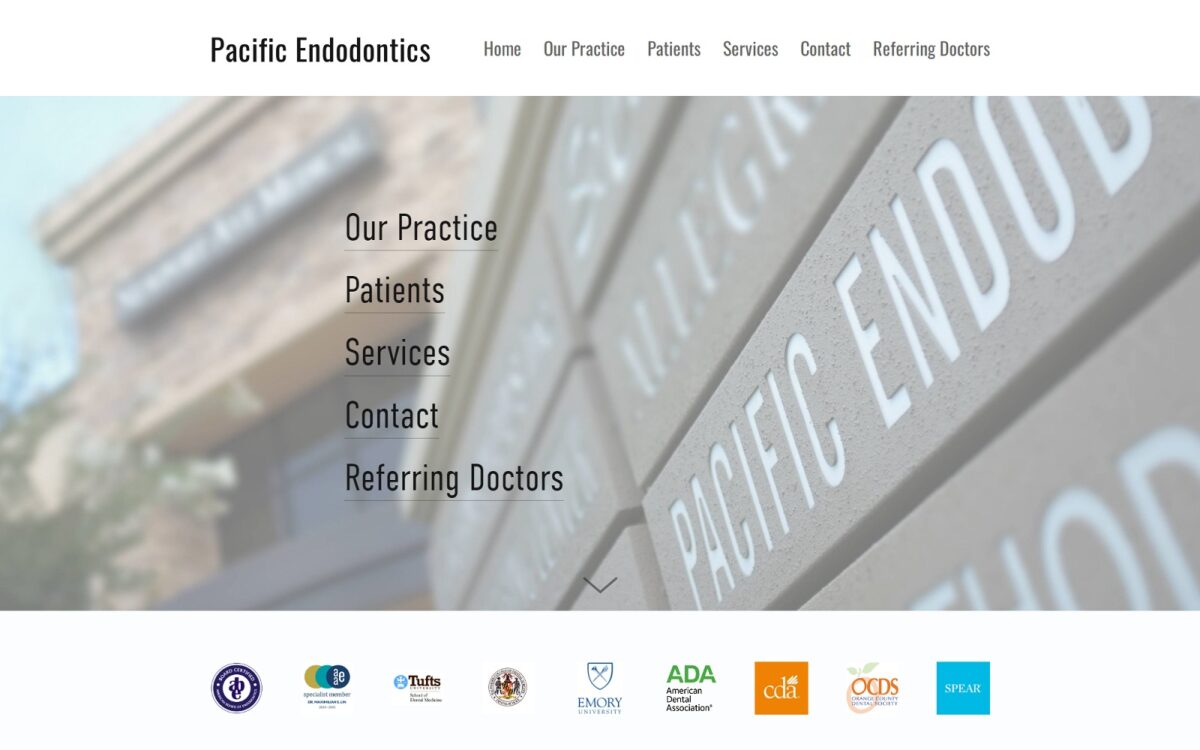 pacific-endo.com screenshot