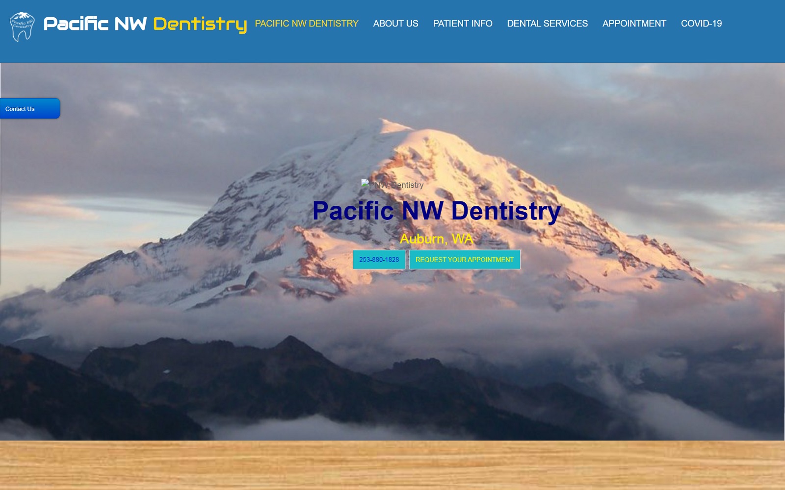 pacificnwdentistry.com screenshot