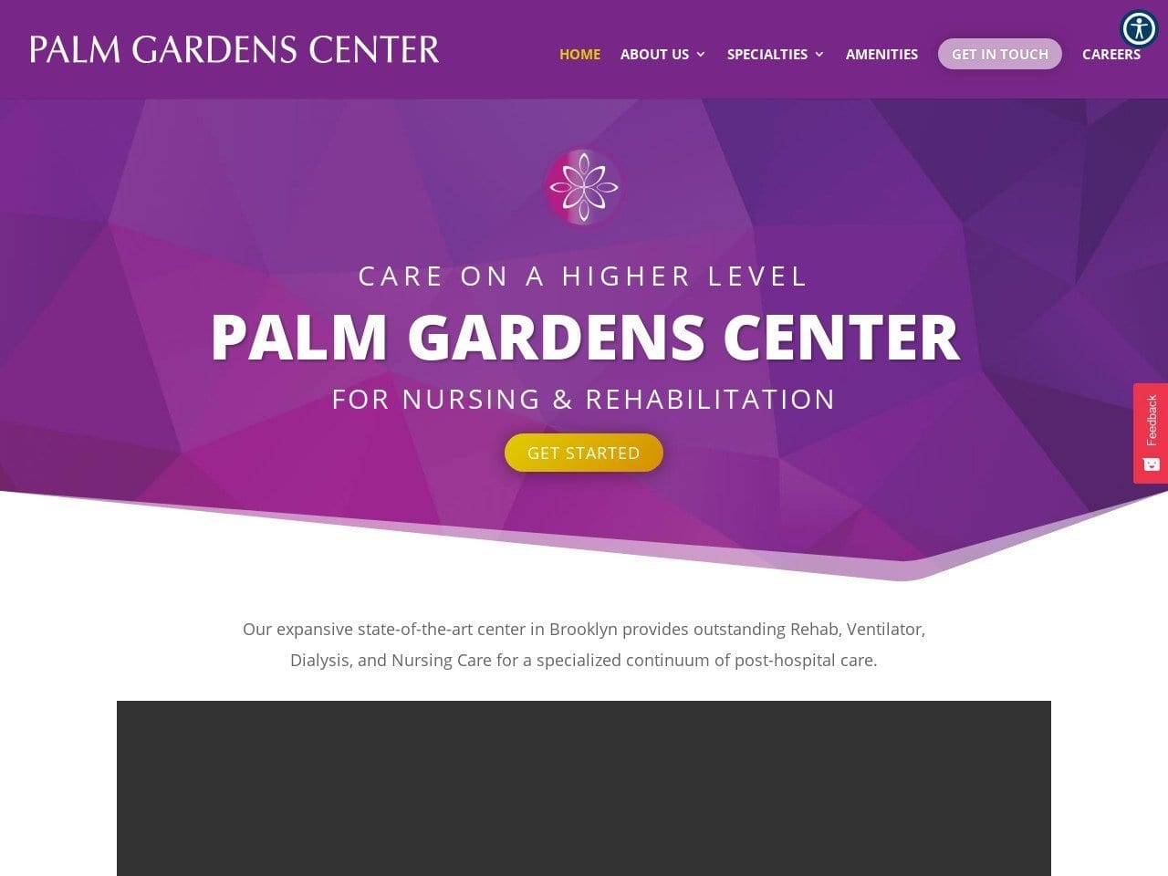 Dr. Bernard Lewis DDS Website Screenshot from palmgardenscenter.com