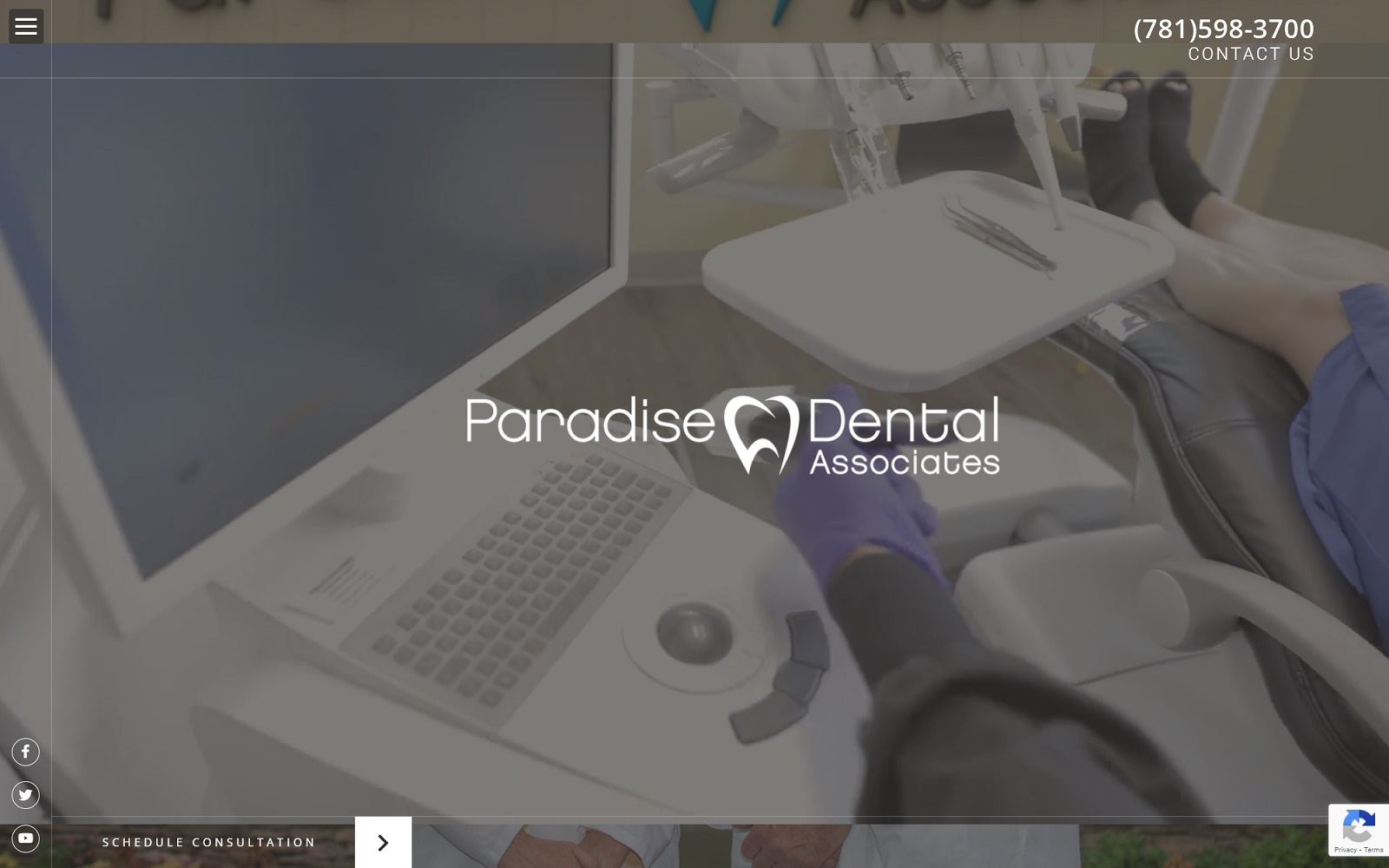 paradisedentalllc.com screenshot