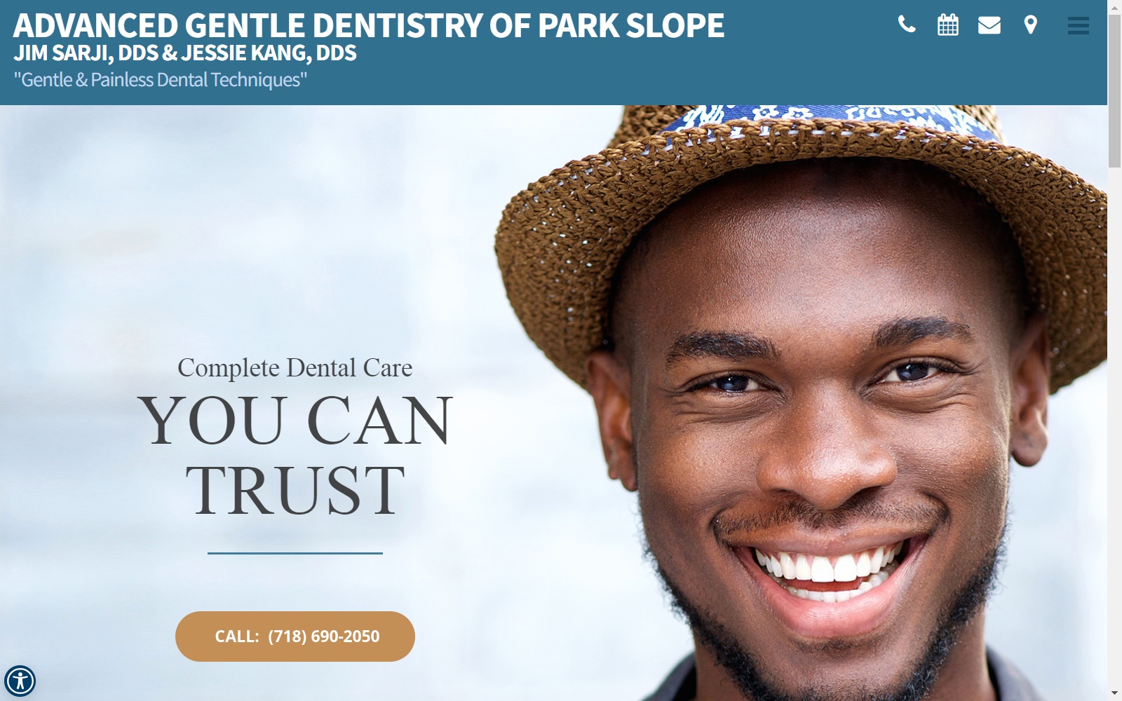 parkslopefamilydentist.com screenshot