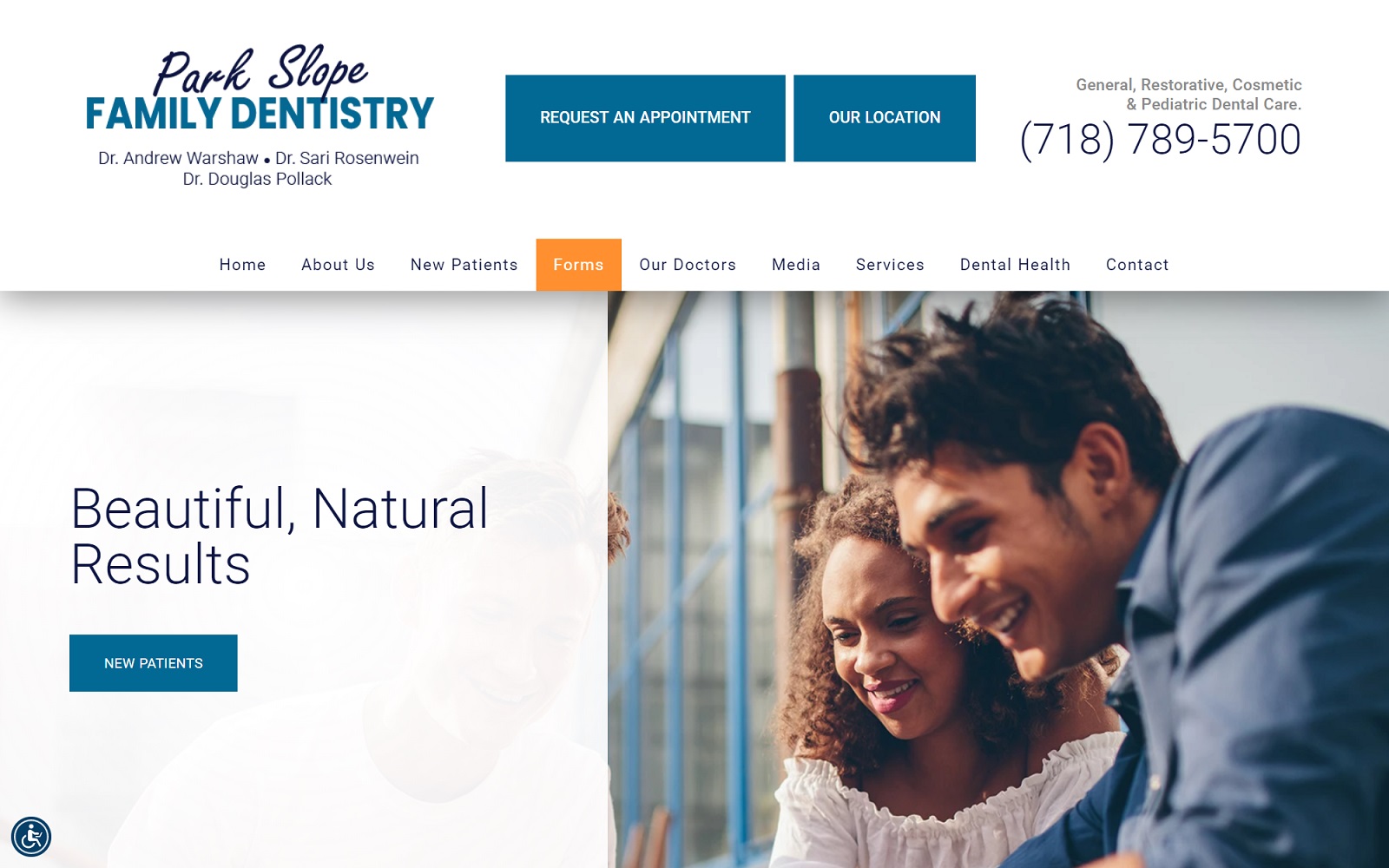 parkslopefamilydentistry.com screenshot