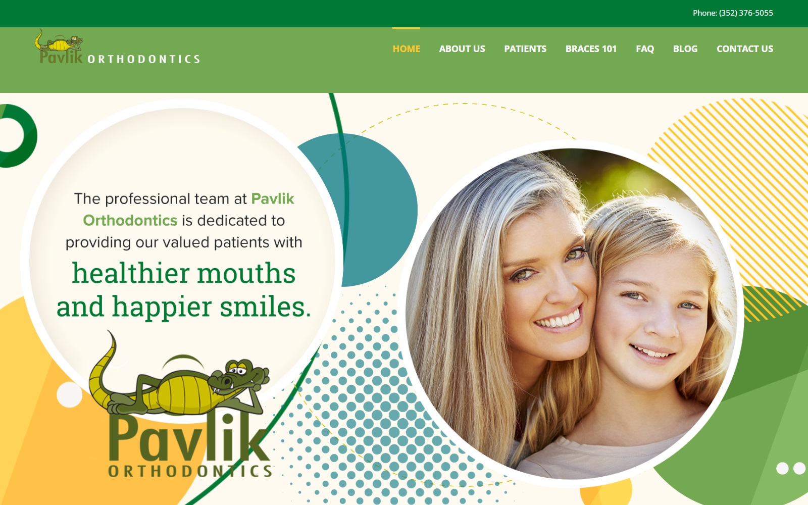 pavlikortho.com screenshot