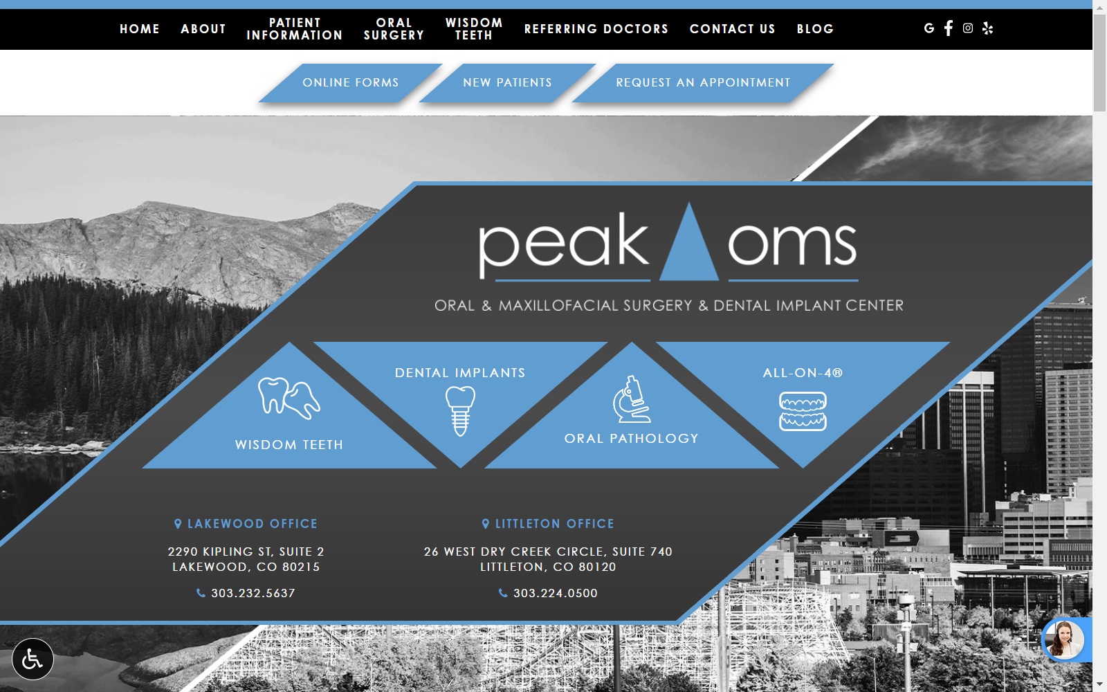 peakoms.com screenshot