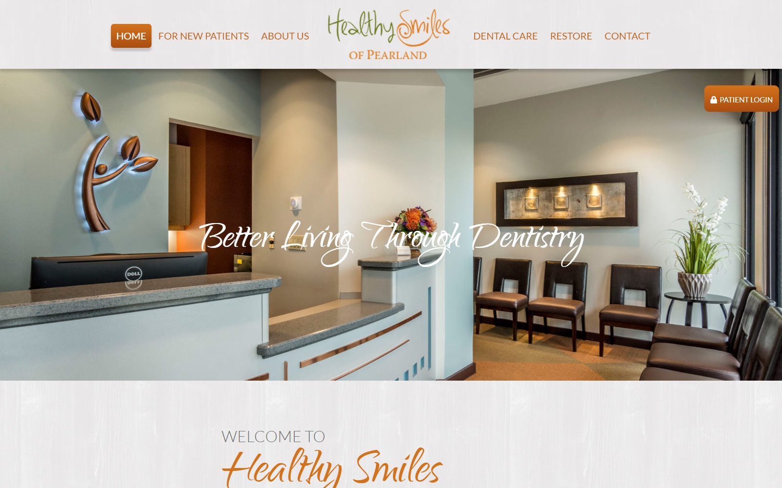 pearlanddentalspa.com screenshot