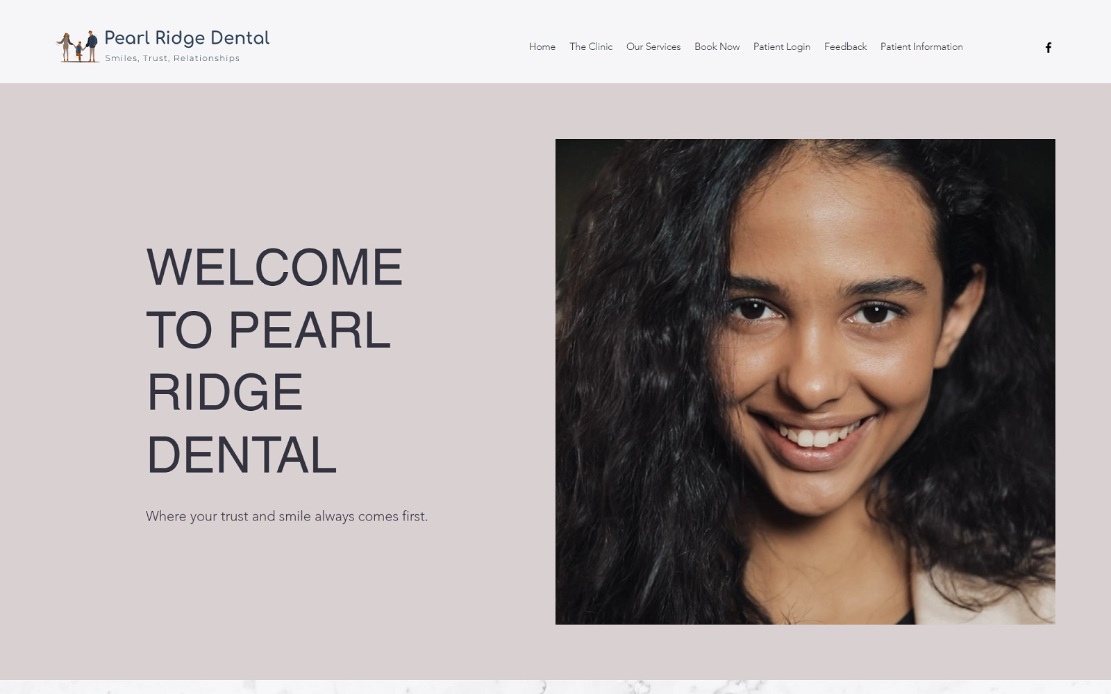 pearlridgedental.com screenshot