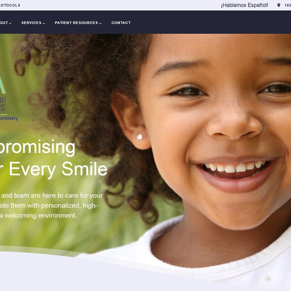 pediatricdental.com screenshot