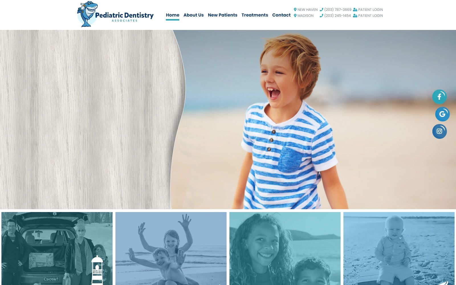 pediatricdentistryct.com screenshot