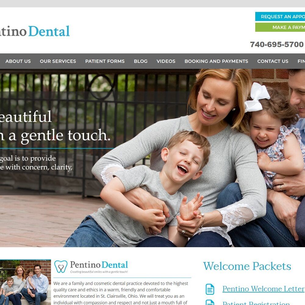 pentinodental.com screenshot