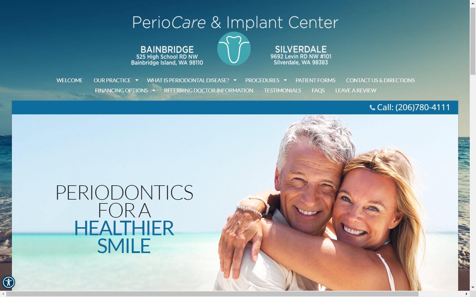 periocareimplant.com screenshot