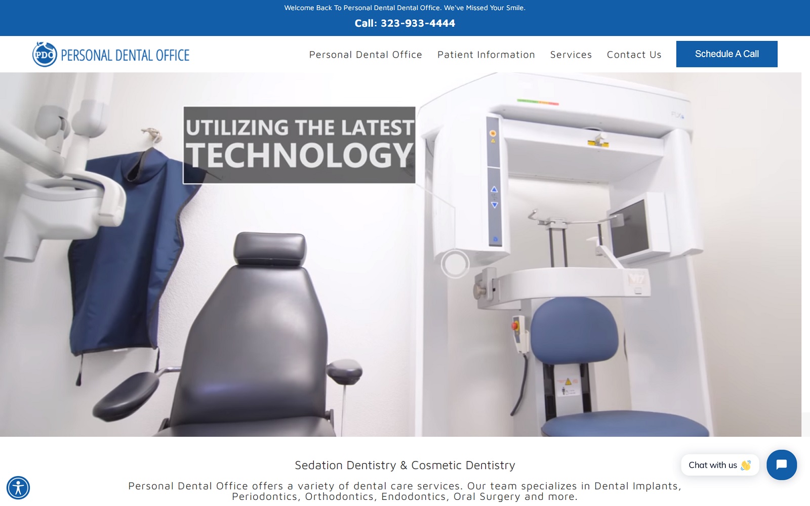 personaldentaloffice.com screenshot