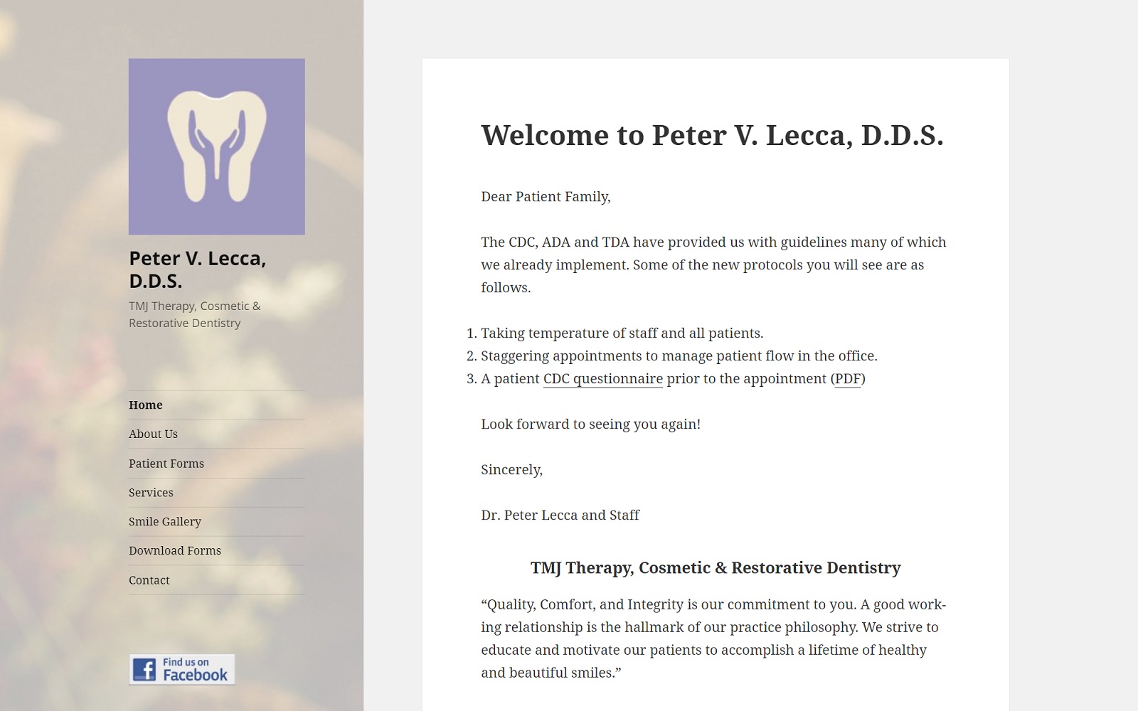 peterleccadds.com screenshot