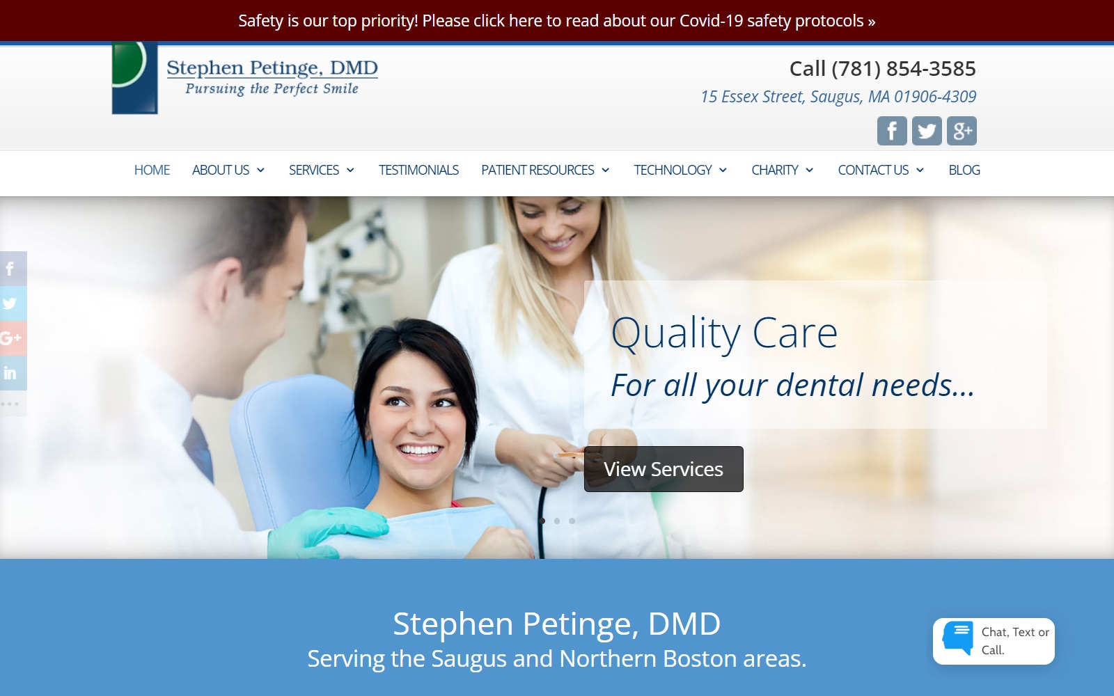 petingedental.com screenshot