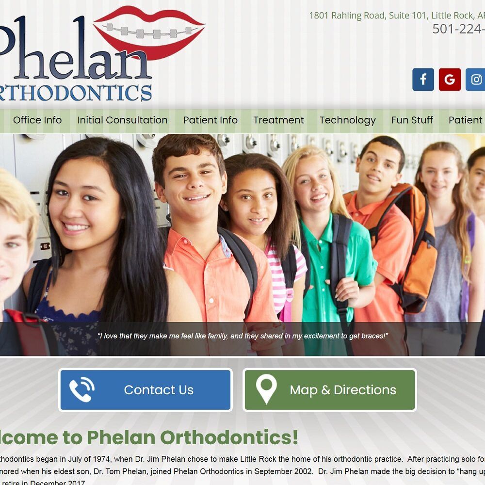 phelanbraces.com screenshot