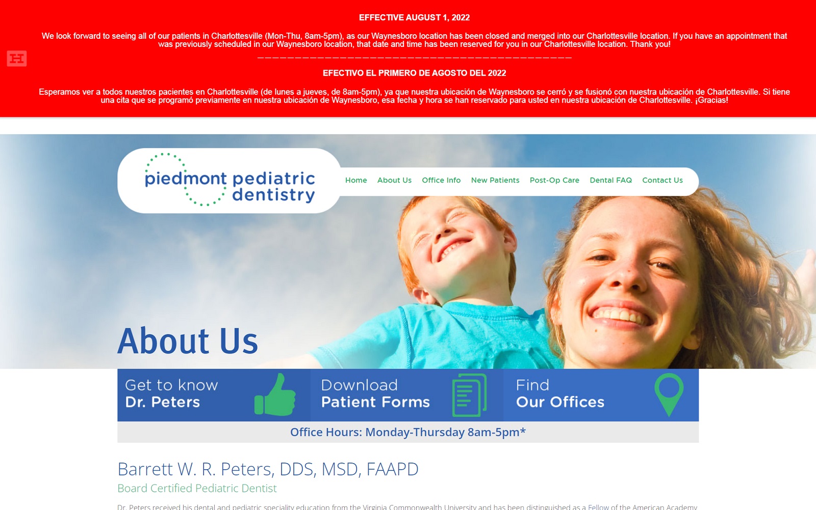 piedmontpd.com screenshot