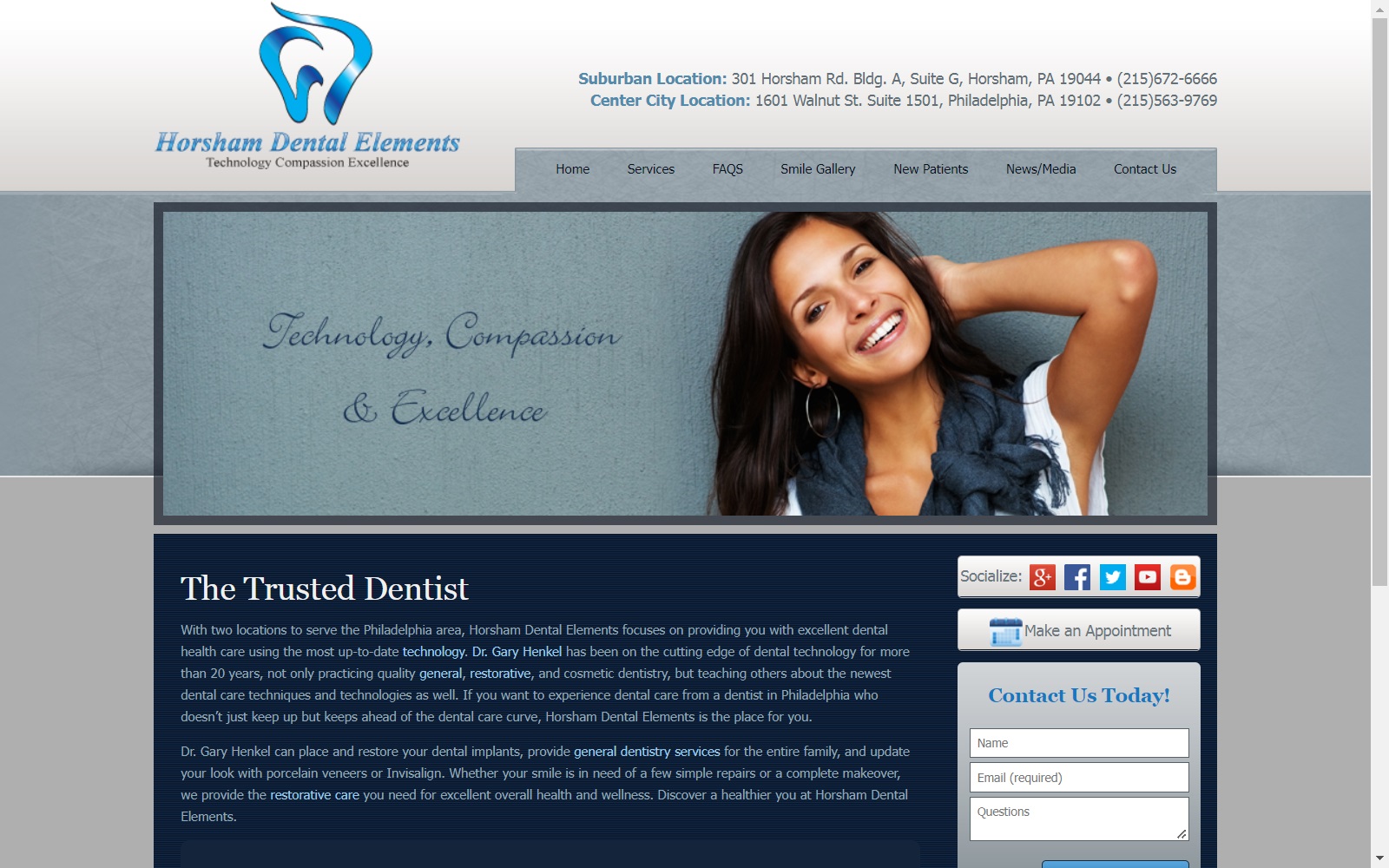 pinerundental.com screenshot