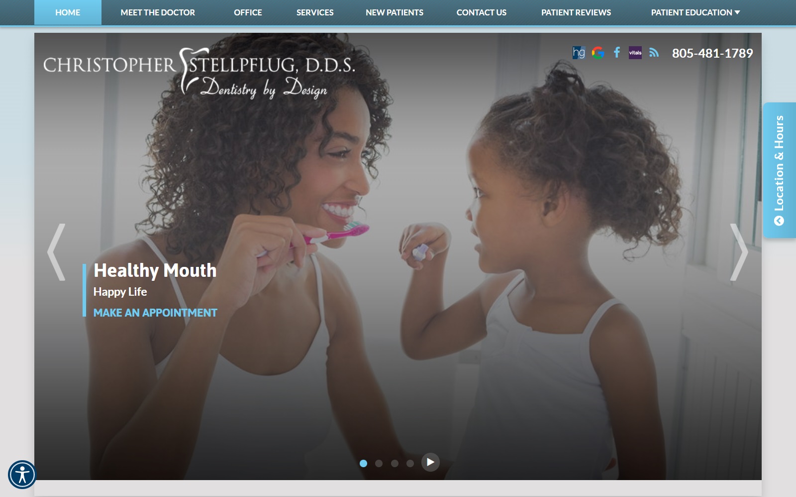 pismobeachdentistry.com screenshot