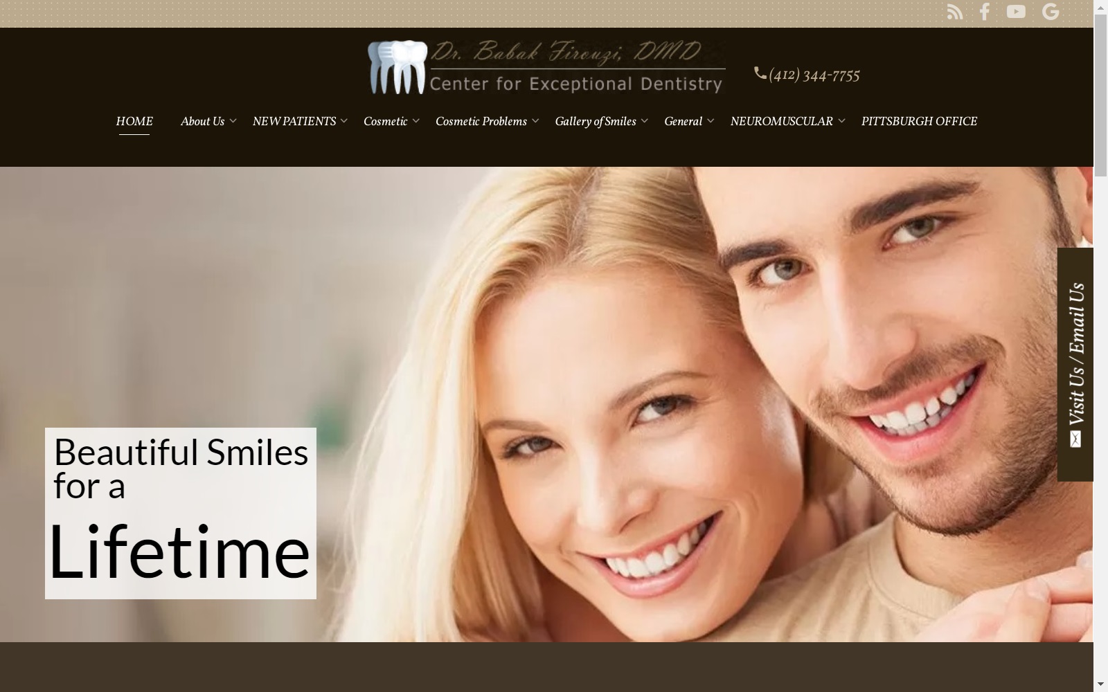 pittsburghaestheticsmiles.com screenshot