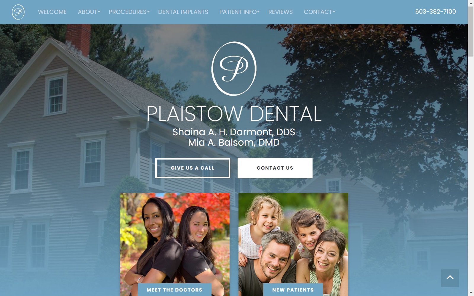 plaistowdental.com screenshot