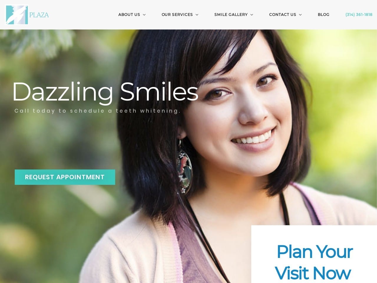 Plaza Dental Center Green Gary J DDS Website Screenshot from plazadentalcenter.com