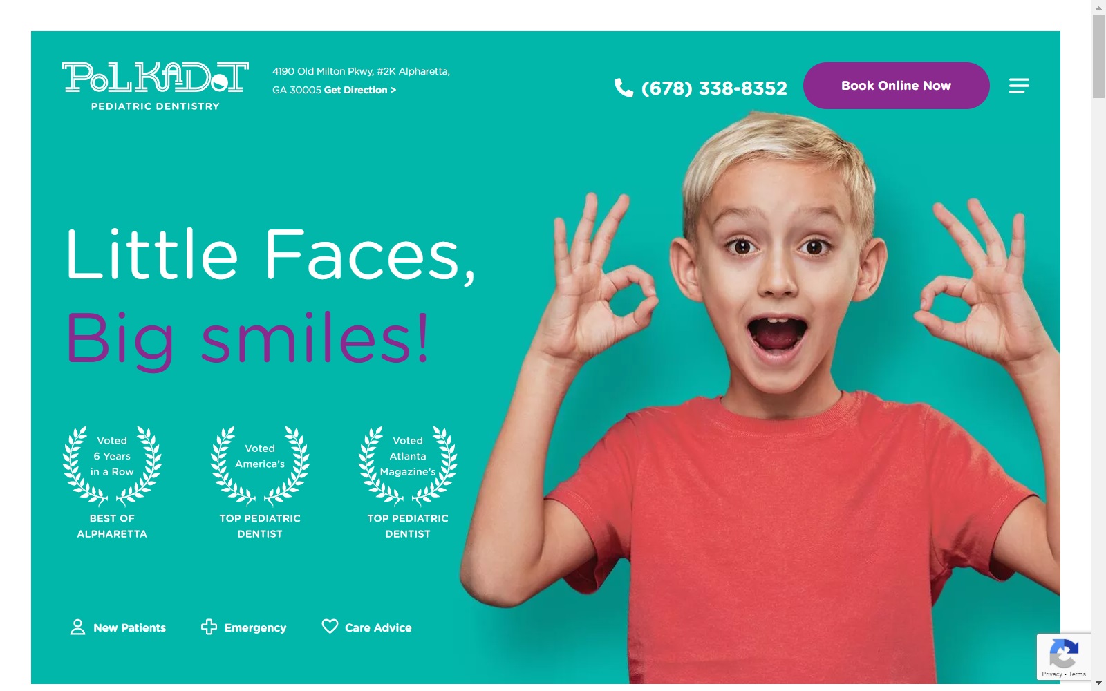 polkadotdental.com screenshot