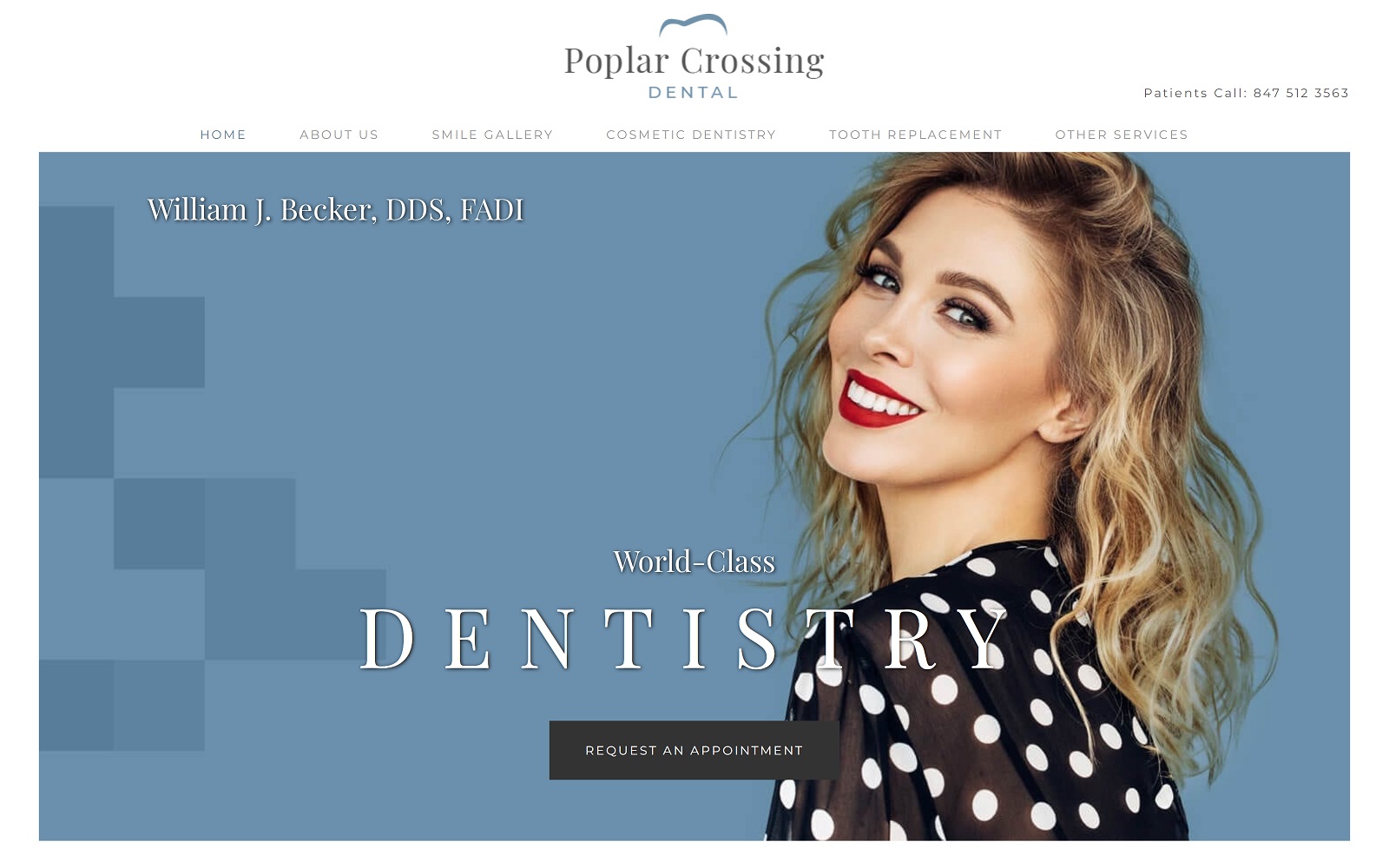 poplardentalcenter.com screenshot.jpg