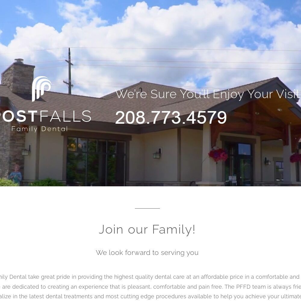 postfallsfamilydental.com screenshot