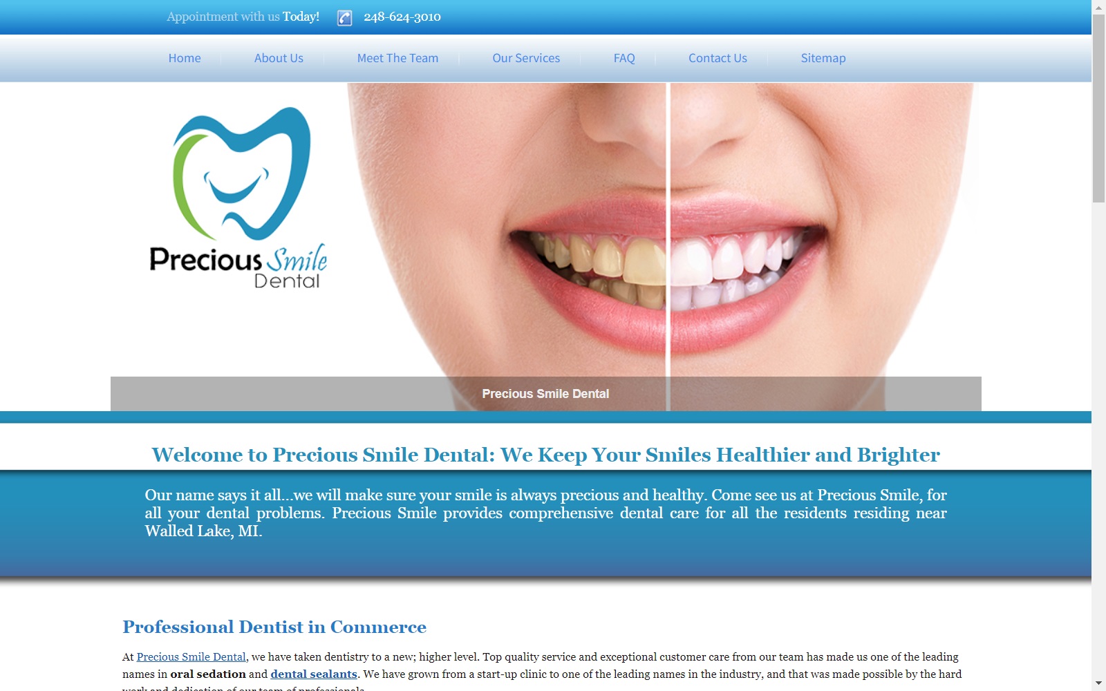 precioussmiledental.com