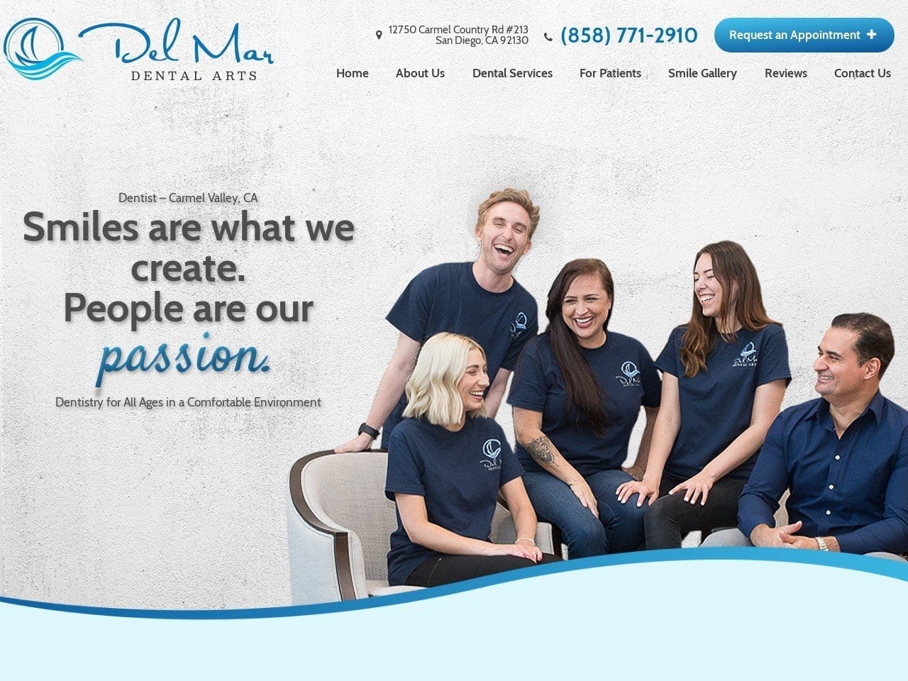 Fifth Avenue Dental Arts Website Screenshot from premierdentalgroup.net