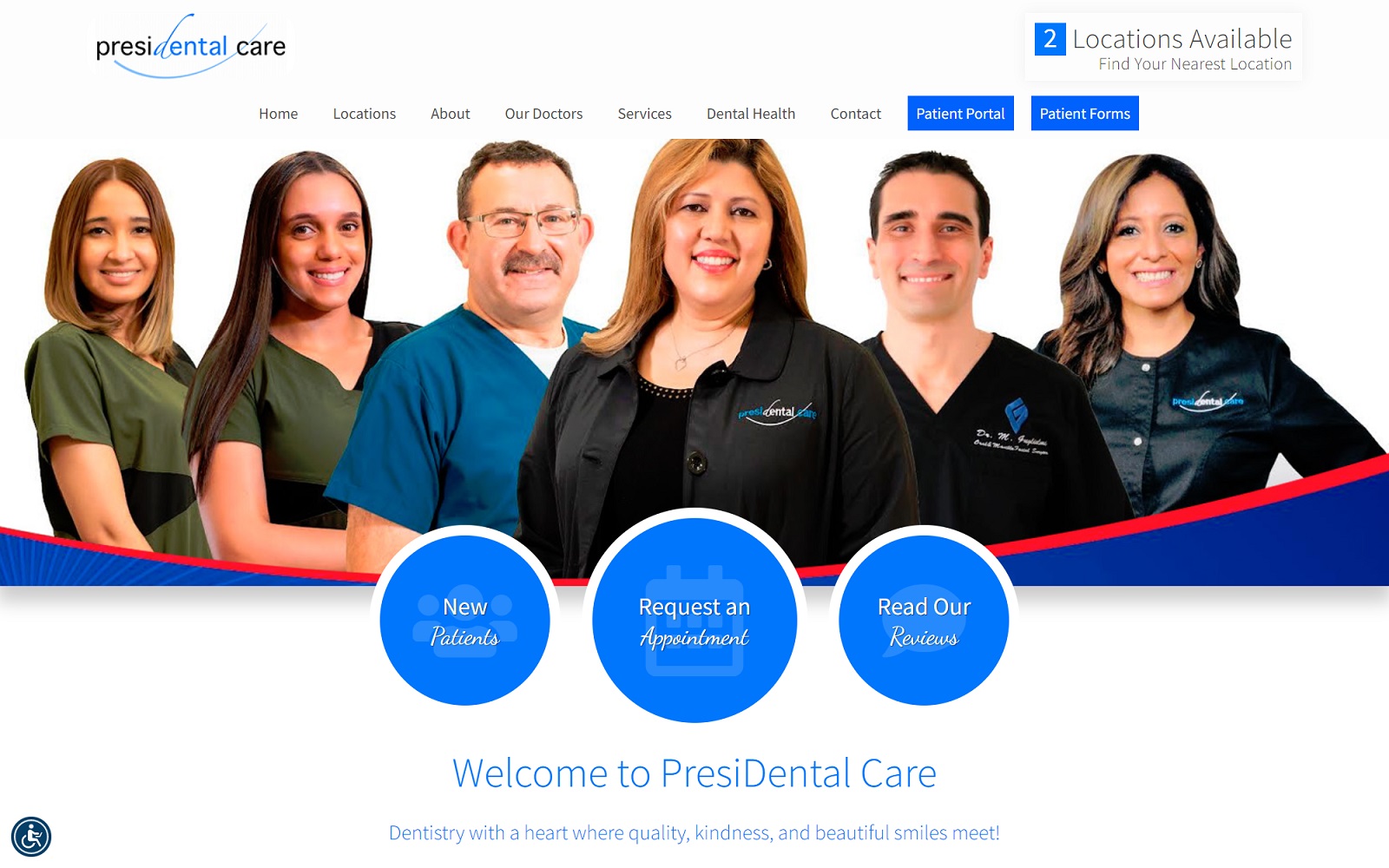 presidentalcare.com screenshot