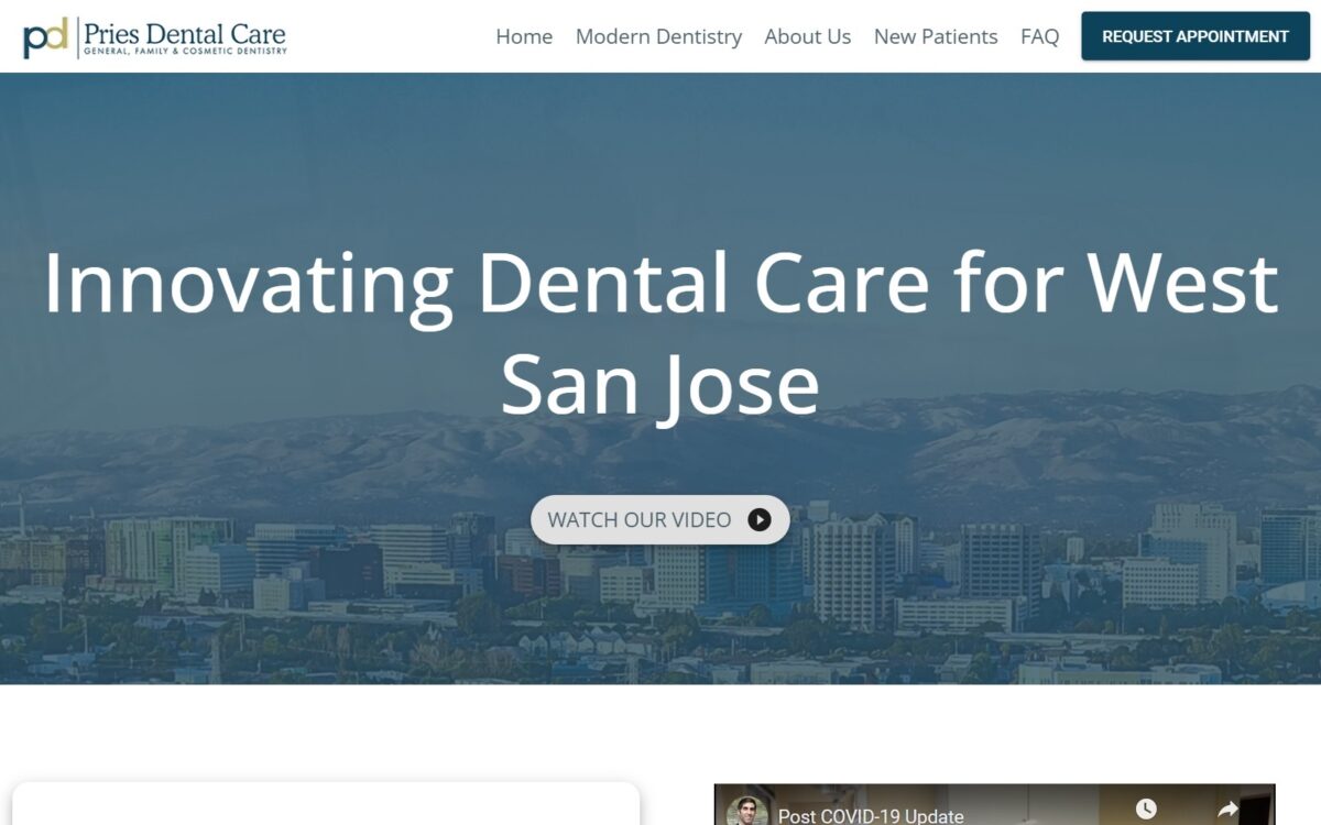 priesdental.com screenshot