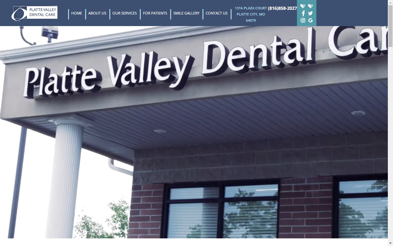 pvdentalcare.com screenshot