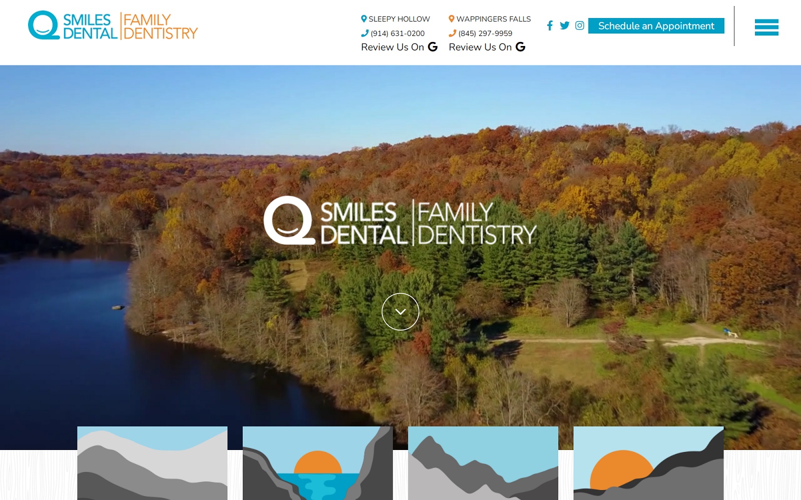 qsmilesdental.com screenshot