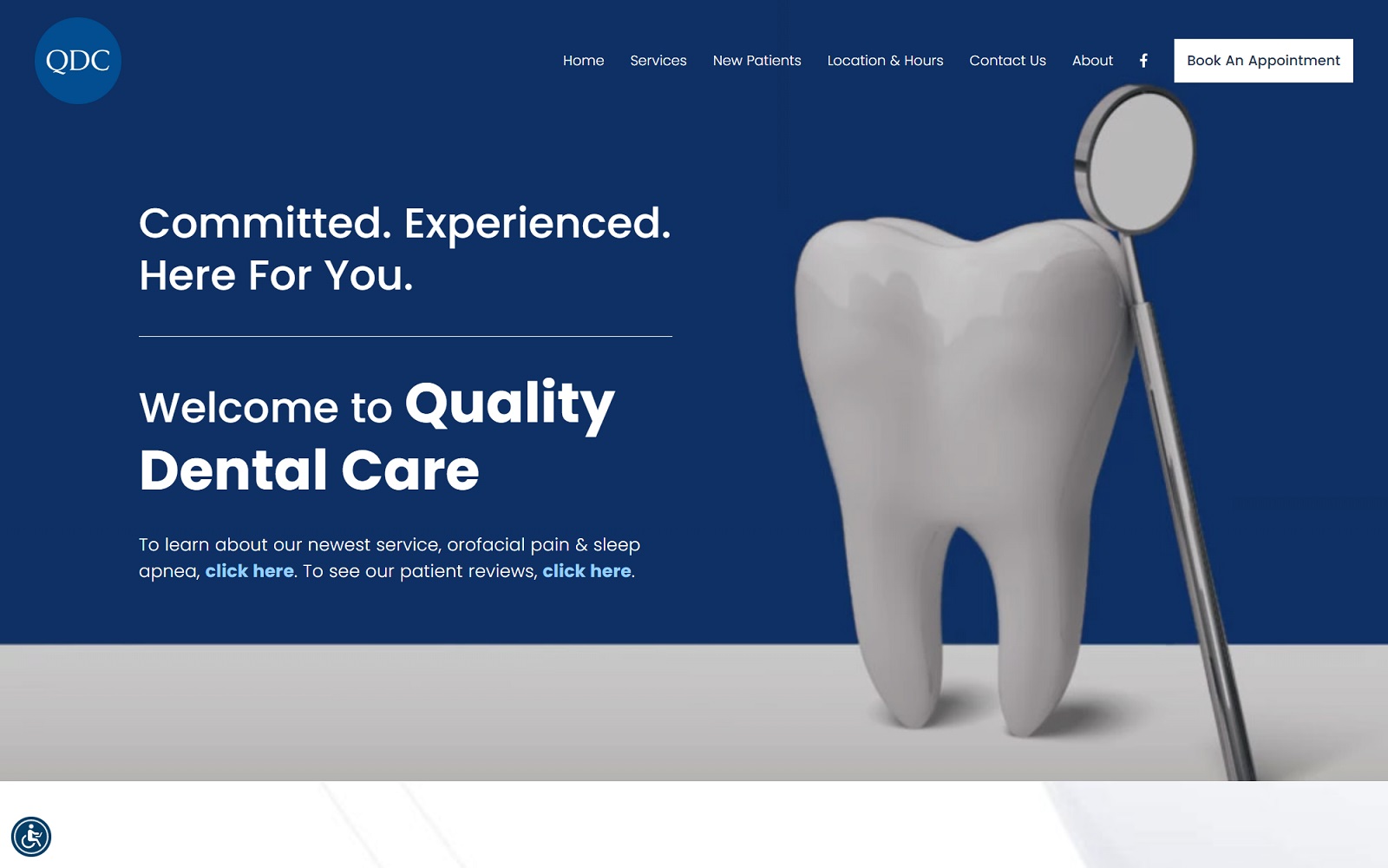 qualitydentalcarenj.com screenshot