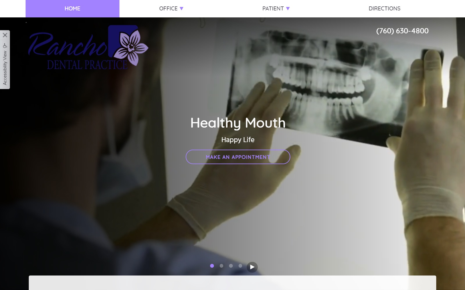 ranchodental.com screenshot