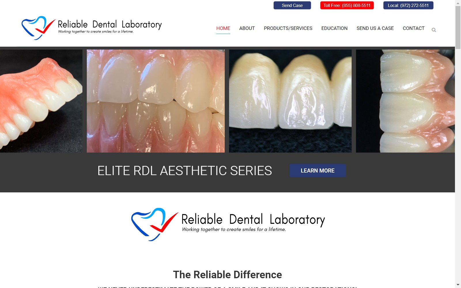 rdldental.com screenshot