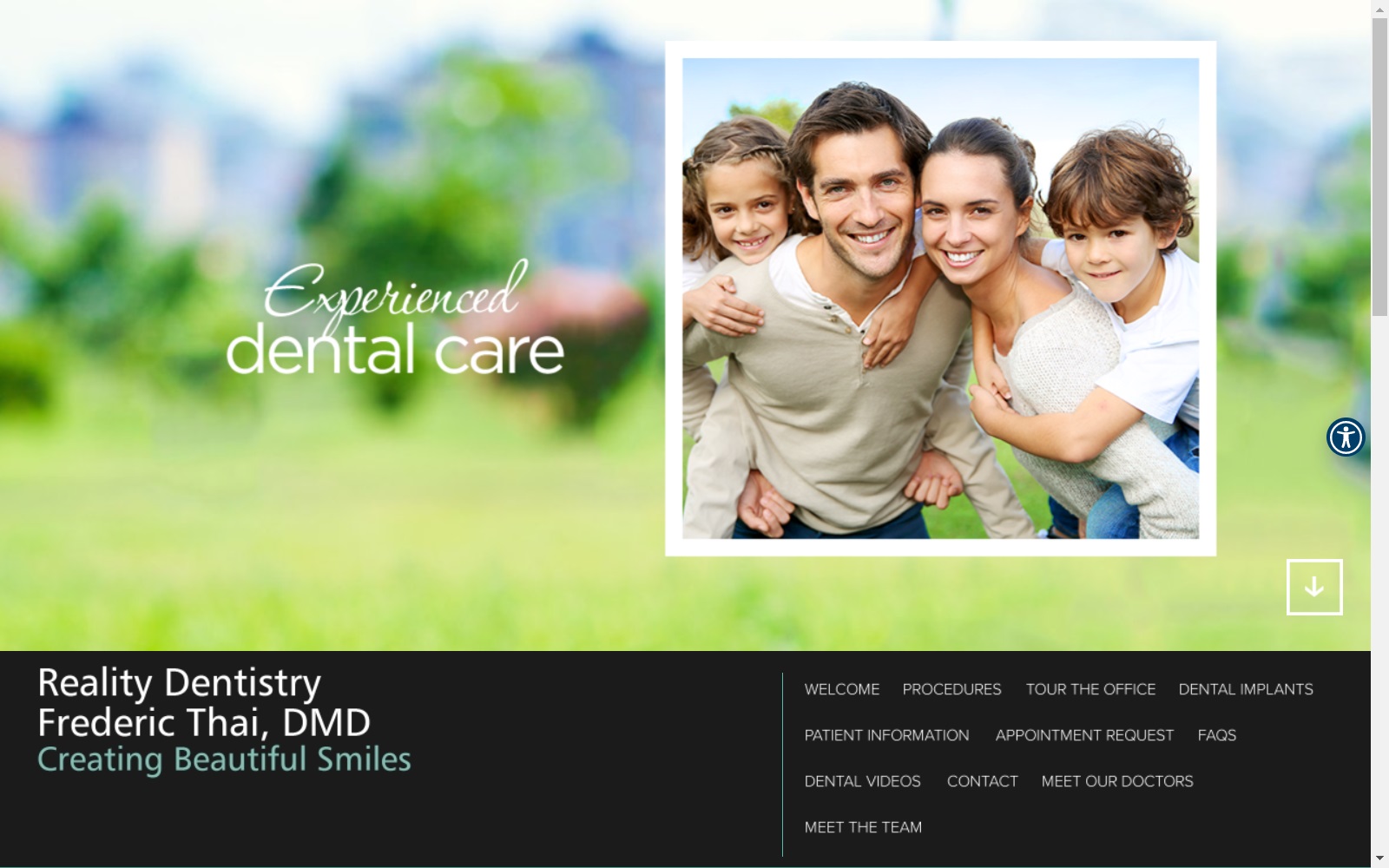 realitydentistry.com screenshot