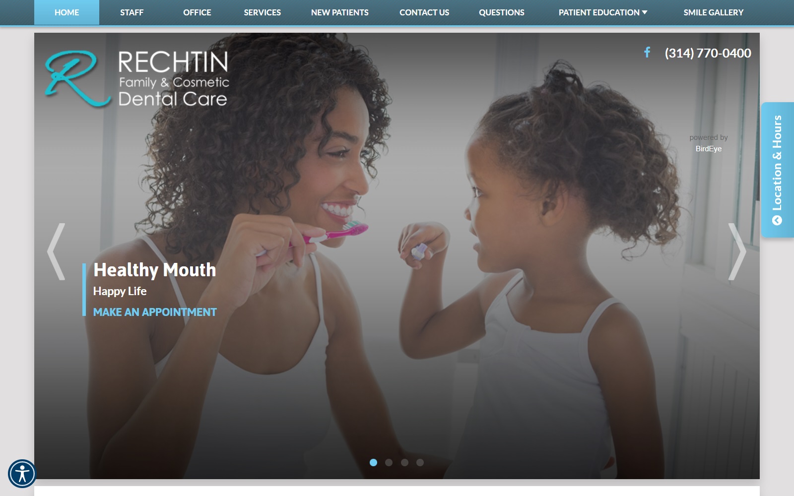 rechtindental.com screenshot