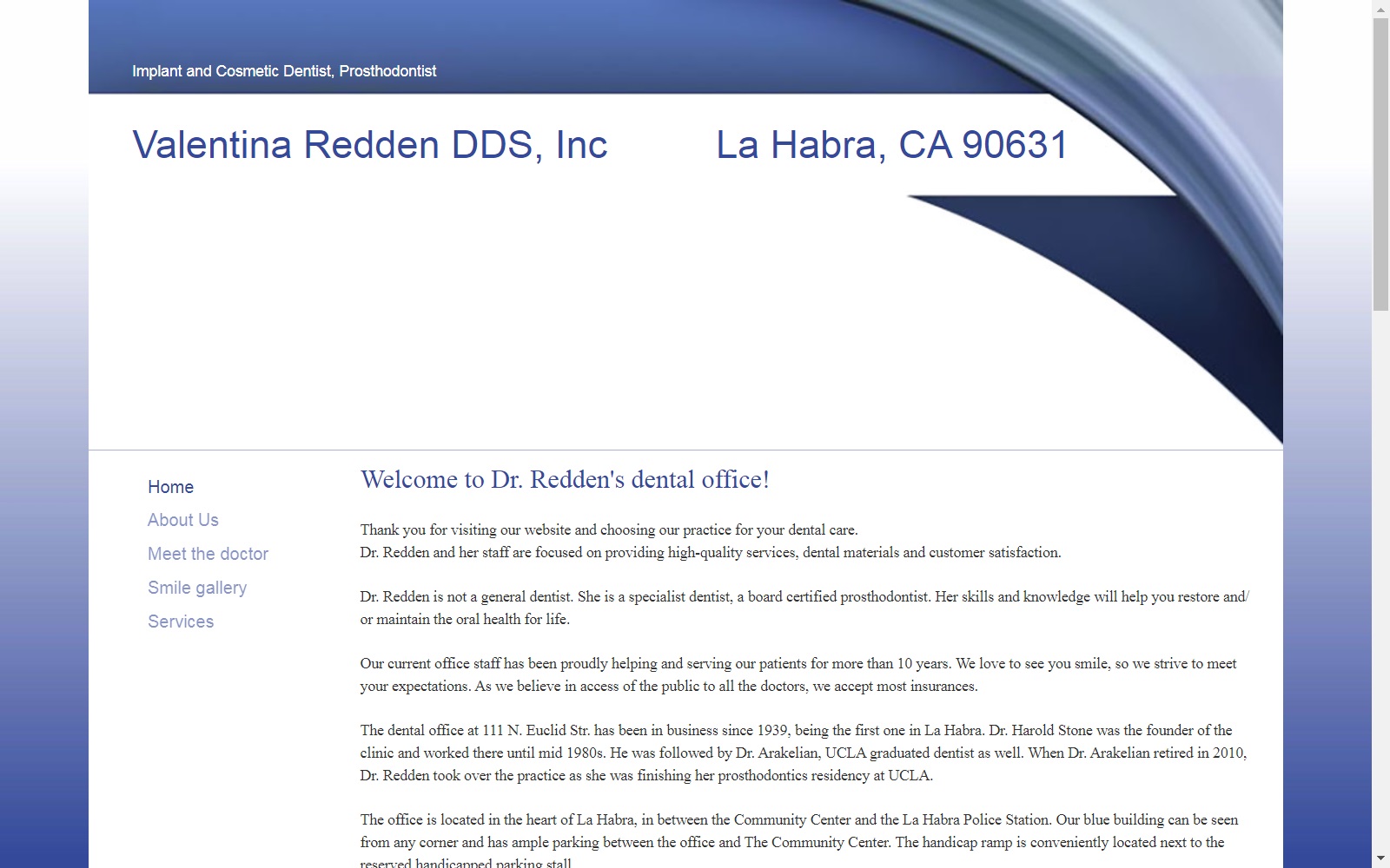 reddendds.com screenshot